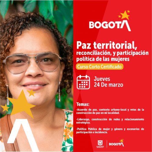 2.2. Formacion en capacidades de reconciliacion con mujeres lideres, victimas y firmantes de paz